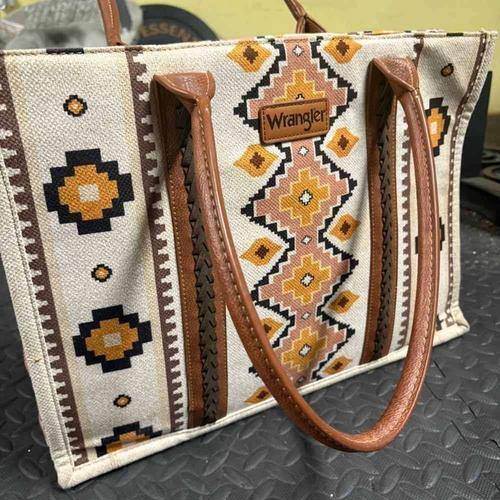 Aztec Wrangler Large Tote Bag